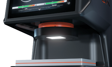 éclairage flat dome projecteur de profil fox