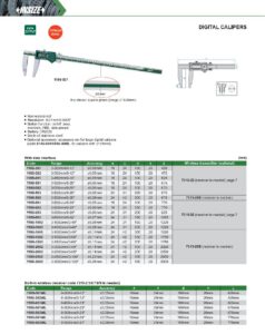 Pied à coulisse numérique d'atelier grande capacité INSIZE – Image 2