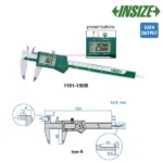 Pied à coulisse numérique double becs et jauge de profondeur pour rainure intérieure  INSIZE – Image 2