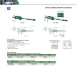 Pied à coulisse numérique double becs et jauge de profondeur pour rainure intérieure  INSIZE – Image 4