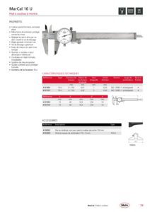 Pied à coulisse à montre MarCal 16 U – Image 2