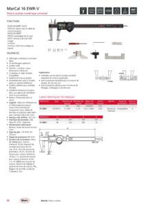 Pied à coulisse numérique IP67 avec accessoires pour mesures spéciales MarCal 16 EWR-V – Image 2