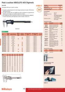 Pied à coulisse numérique  ABSOLUTE Digimatic AOS - MITUTOYO Série 500 – Image 2