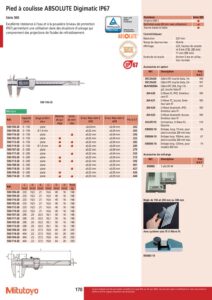Pied à coulisse numérique IP67 ABSOLUTE Digimatic MITUTOYO Série 500 – Image 2