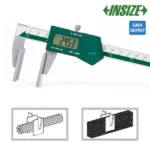 Pied à coulisse numérique à face de mesure large INSIZE