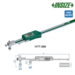 Pied à coulisse numérique simple pour mesure d'entraxe (Touche conique) à mâchoire arrière INSIZE
