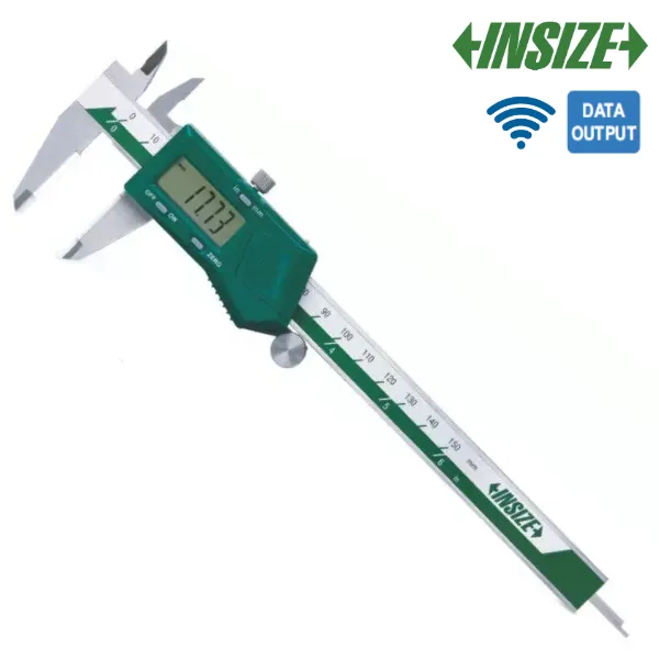 Pied à coulisse numérique avec becs à pointe céramique INSIZE