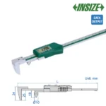 Pied à coulisse numérique simple pour mesure de centre (Touche conique) à mâchoire arrière INSIZE