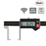 Pied à coulisse numérique IP67 à bec à pointe coudée pour mesure d'épaisseur MarCal 16 EWRi-SA / 16 EWR-SA