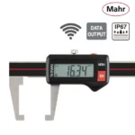 Pied à coulisse numérique IP67 à bec coudée pour mesure d'épaisseur MarCal 16 EWRi-AA / 16 EWR-AA